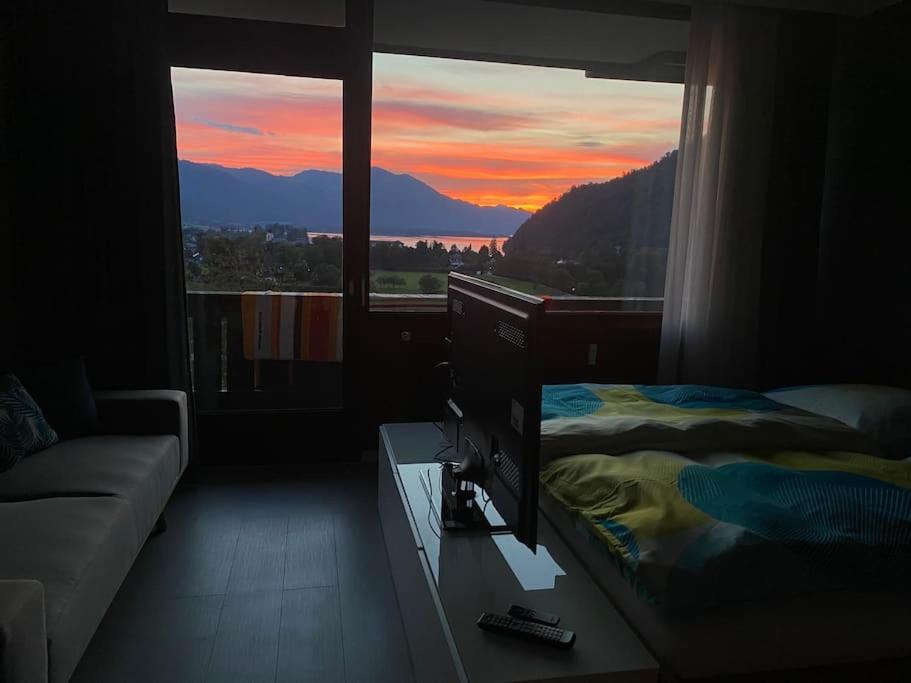 Schoene Ferienwohnung Mit Wolfgangseeblick Strobl Eksteriør billede
